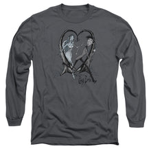 Load image into Gallery viewer, Corpse Bride Runaway Groom Mens Long Sleeve Shirt Charcoal