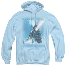 Load image into Gallery viewer, The Polar Express Big Train Mens Hoodie Light Blue