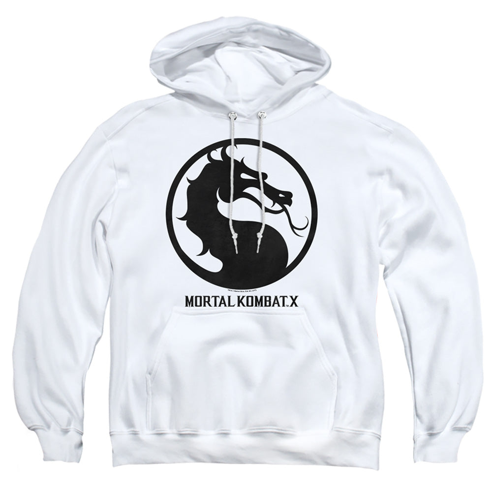 Mortal Kombat X Seal Mens Hoodie White Officially Licensed