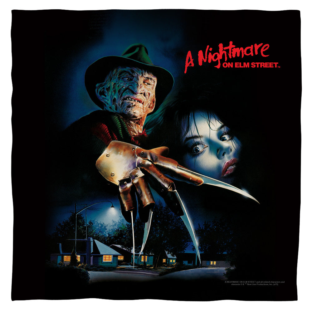 Freddy Poster Nightmare on Elm Street Friday the 13th Bandana Officially Licensed