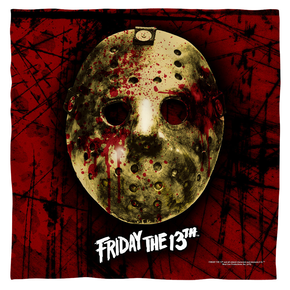 Bloody Mask Nightmare on Elm Street Friday the 13th Bandana Officially Licensed