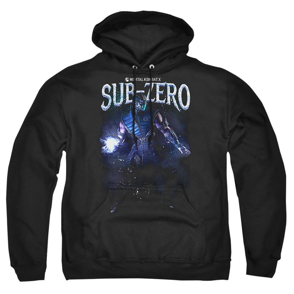 Mortal Kombat Sub Zero Mens Hoodie Black Officially Licensed