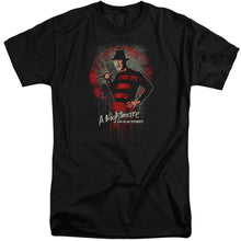 Load image into Gallery viewer, Nightmare On Elm Street This Is God Mens Tall T Shirt Black