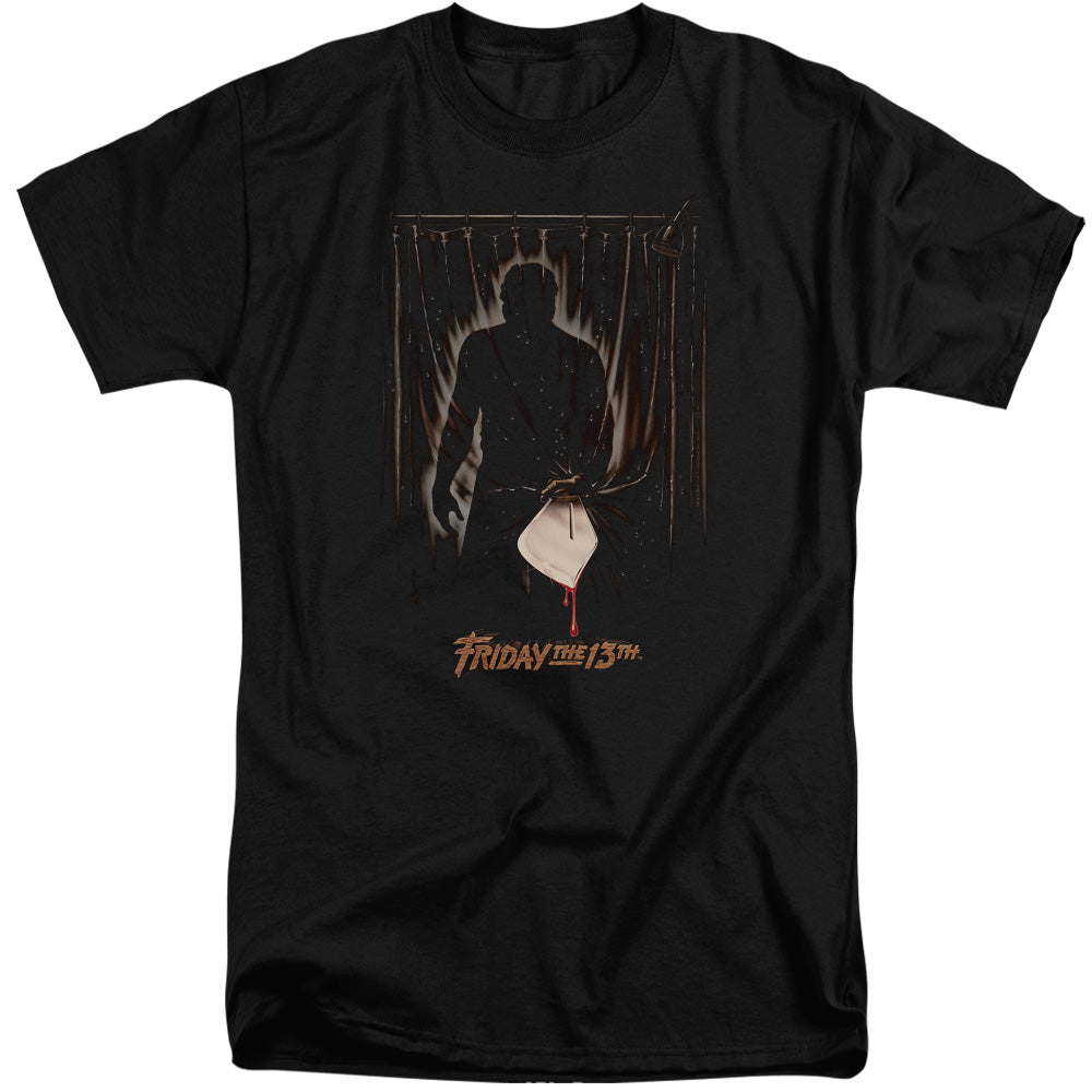 Friday The 13th Part 3 Poster Mens Tall T Shirt Black
