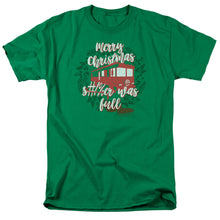 Load image into Gallery viewer, Christmas Vacation It Was Full Mens T Shirt Kelly Green