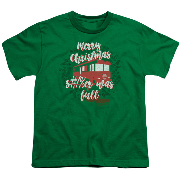 Christmas Vacation It Was Full Kids Youth T Shirt Kelly Green