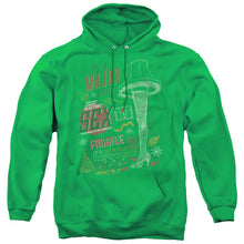 Load image into Gallery viewer, A Christmas Story Its A Major Prize Mens Hoodie Kelly Green