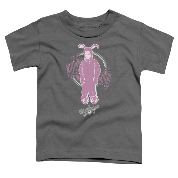 A Christmas Story Pink Nightmare Toddler Kids Youth T Shirt Charcoal