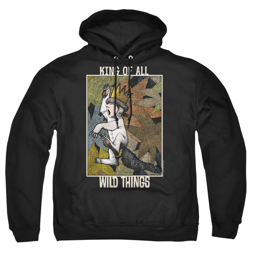 Where The Wild Things Are King Of All Wild Things Mens Hoodie Black