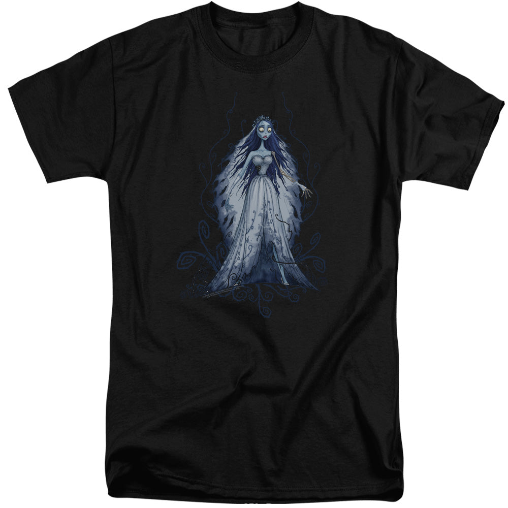 Corpse Bride Vines Mens Tall T Shirt Black