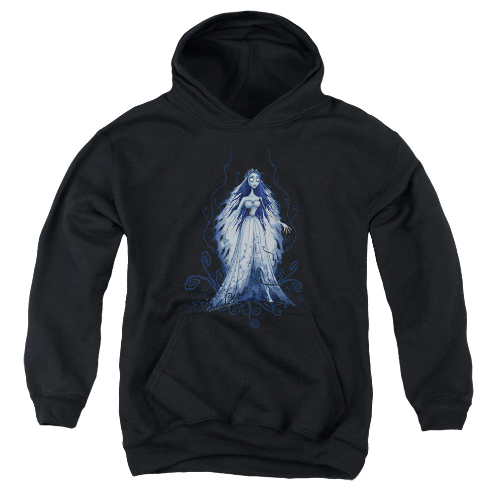 Corpse Bride Vines Kids Youth Hoodie Black