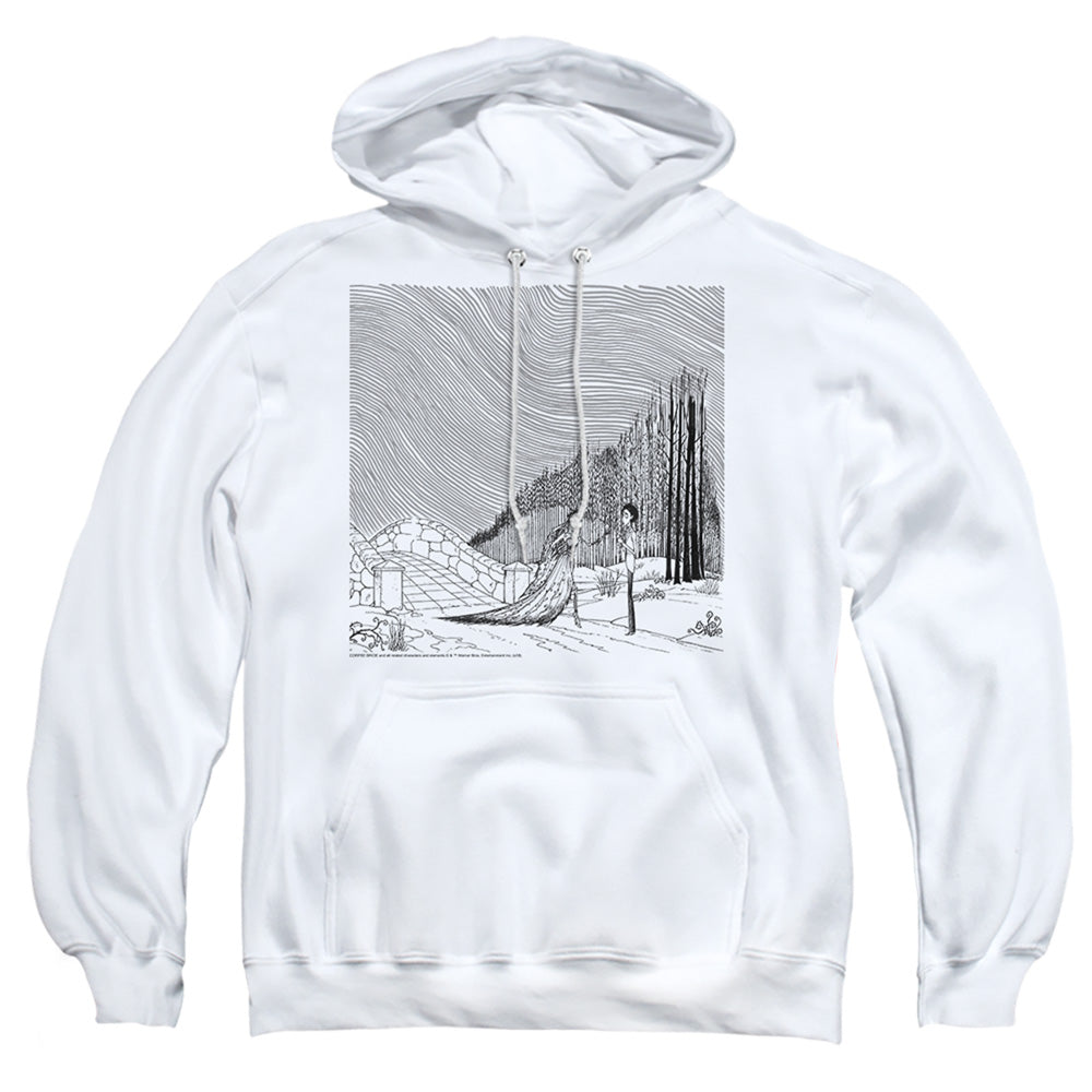 Corpse Bride My Darling Mens Hoodie White Officially Licensed