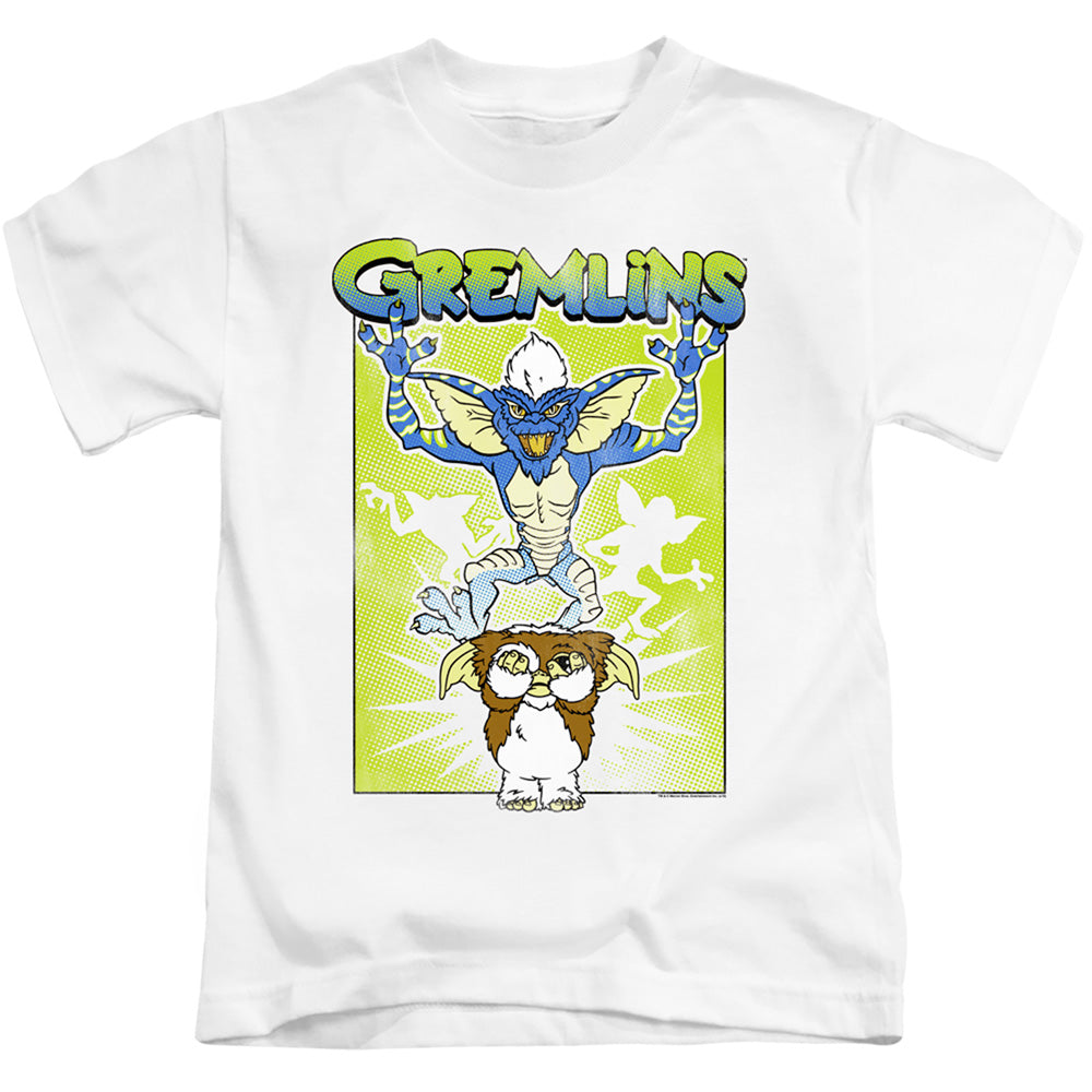 Gremlins Be Afraid Juvenile Kids Youth T Shirt White