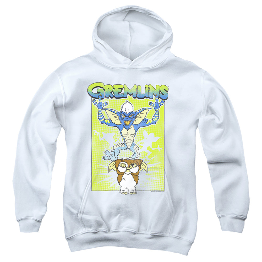 Gremlins Be Afraid Kids Youth Hoodie White