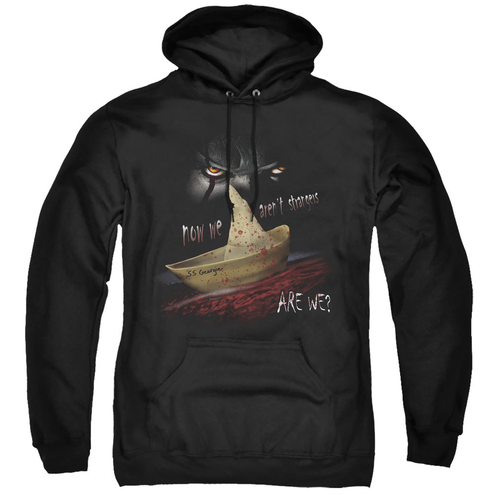 IT Now We Arent Strangers Mens Hoodie Black