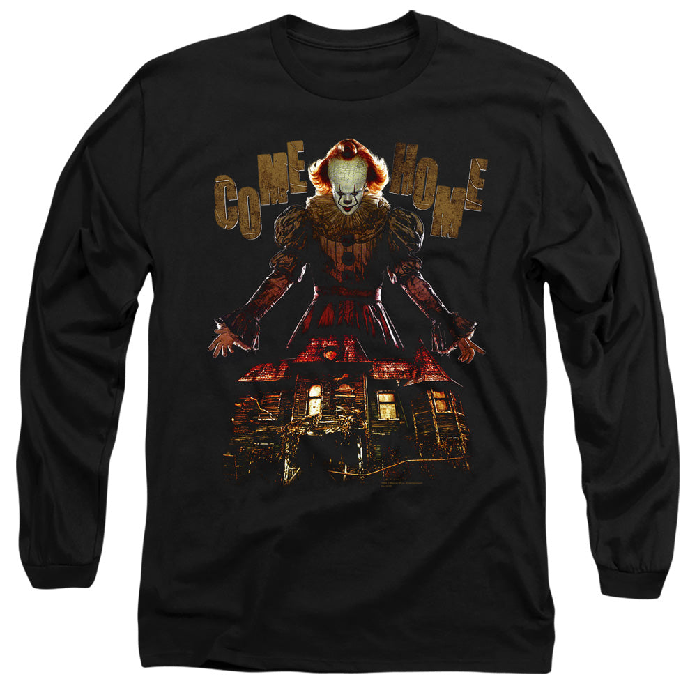 IT 2 Come Home Mens Long Sleeve Shirt Black