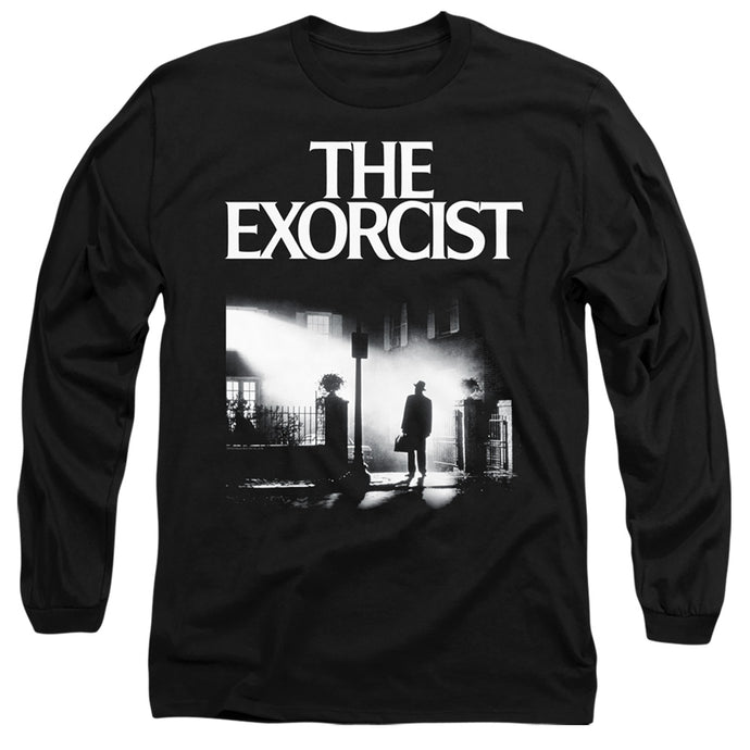 The Exorcist Poster Mens Long Sleeve Shirt Black