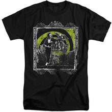 Load image into Gallery viewer, Beetlejuice Here Lies Mens Tall T Shirt Black