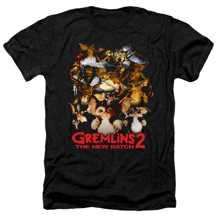 Gremlins 2 Goon Crew Heather Mens T Shirt Black