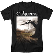 Load image into Gallery viewer, The Conjuring Poster Mens T Shirt Black