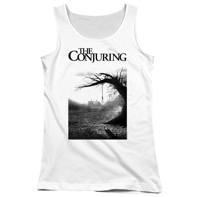The Conjuring Poster Womens Tank Top Shirt White