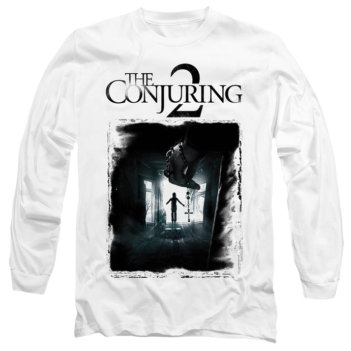 The Conjuring 2 Poster Mens Long Sleeve Shirt White