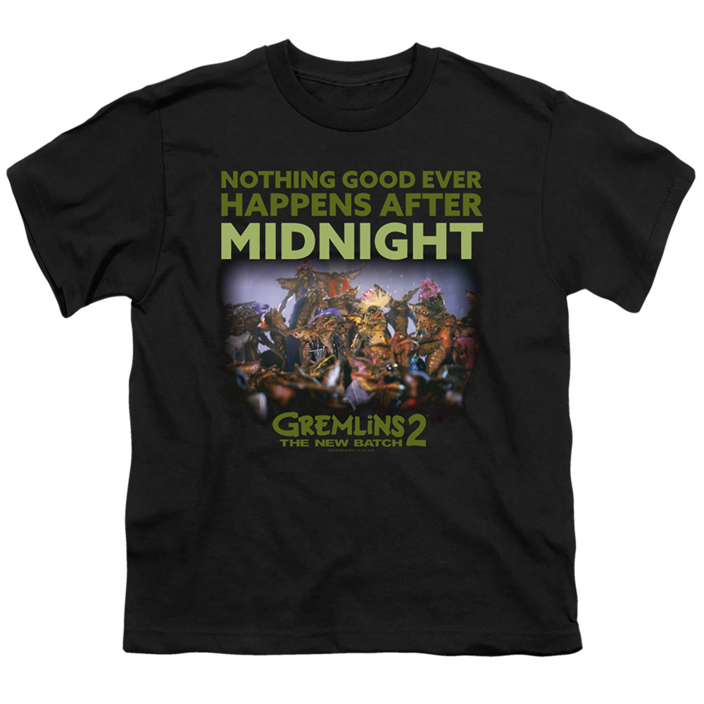 Gremlins 2 After Midnight Kids Youth T Shirt Black