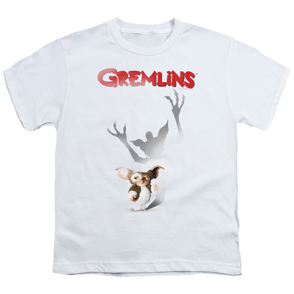 Gremlins Shadow Kids Youth T Shirt White