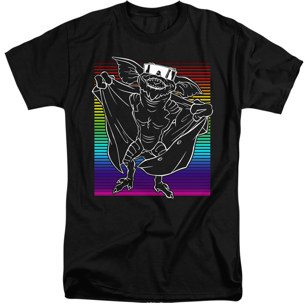 Gremlins Cool Gradient Mens Tall T Shirt Black