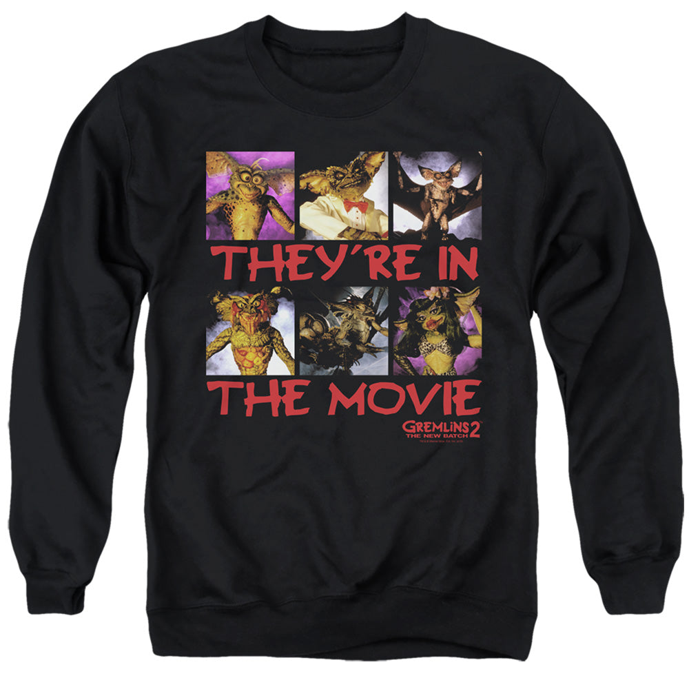 Gremlins 2 In The Movie Mens Crewneck Sweatshirt Black