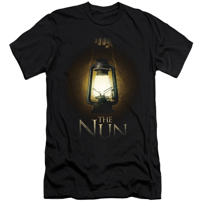 The Nun Lantern Premium Bella Canvas Slim Fit Mens T Shirt Black