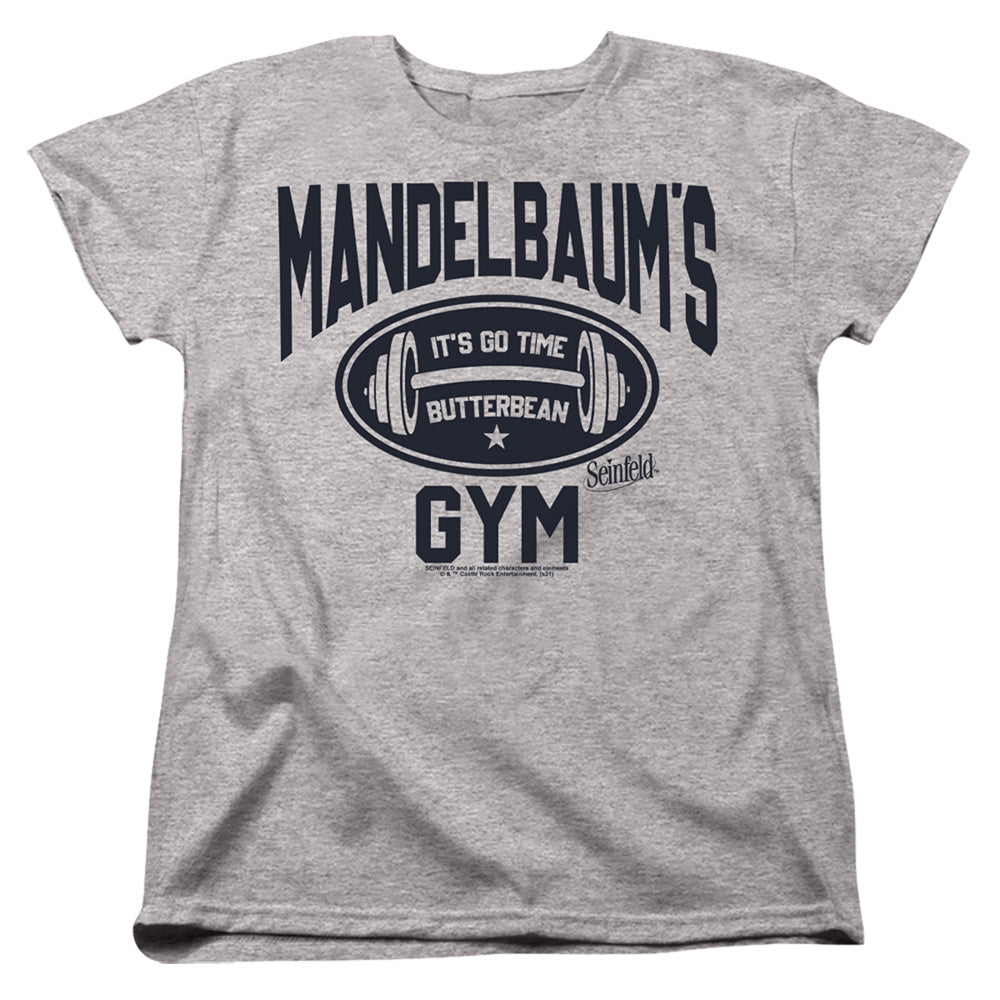 Seinfeld Madelbaum'S Gym Womens T Shirt Athletic Heather Officially Licensed