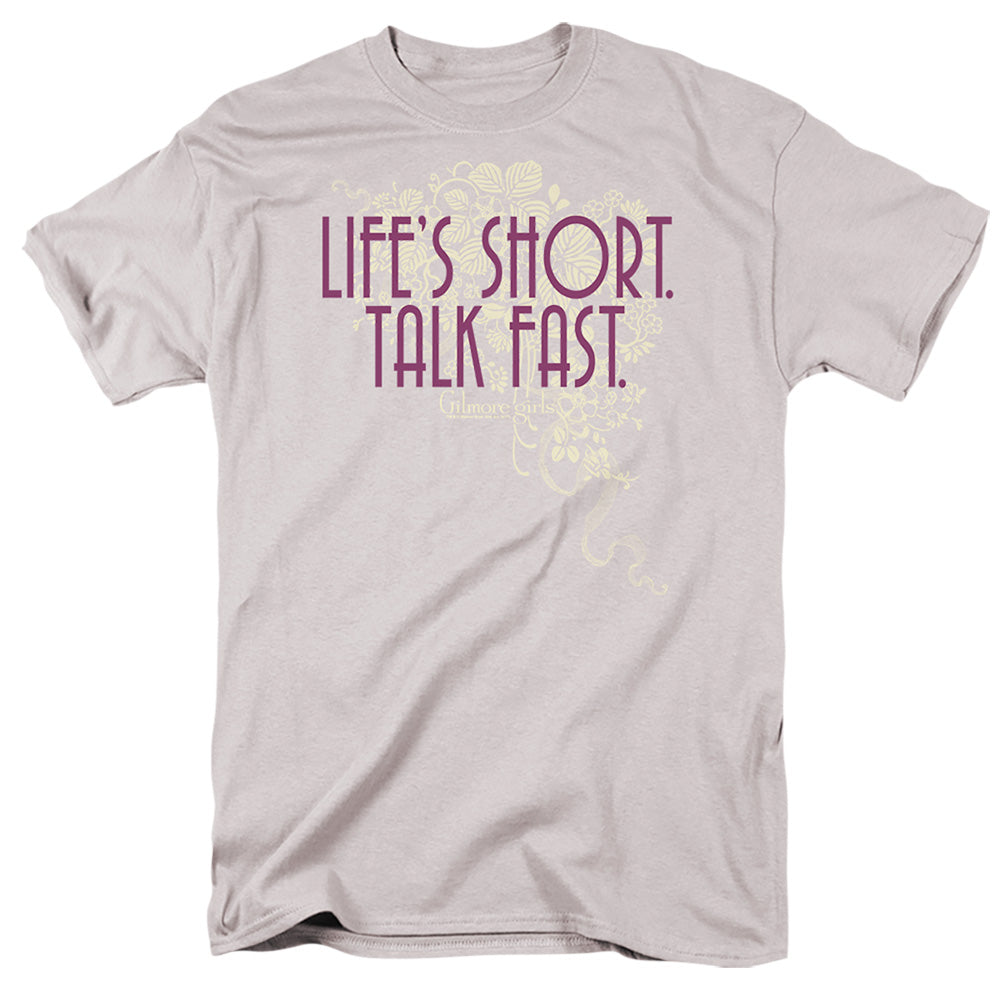 Gilmore Girls Lifes Short - S S Adult 18 1 - Silver - Sm