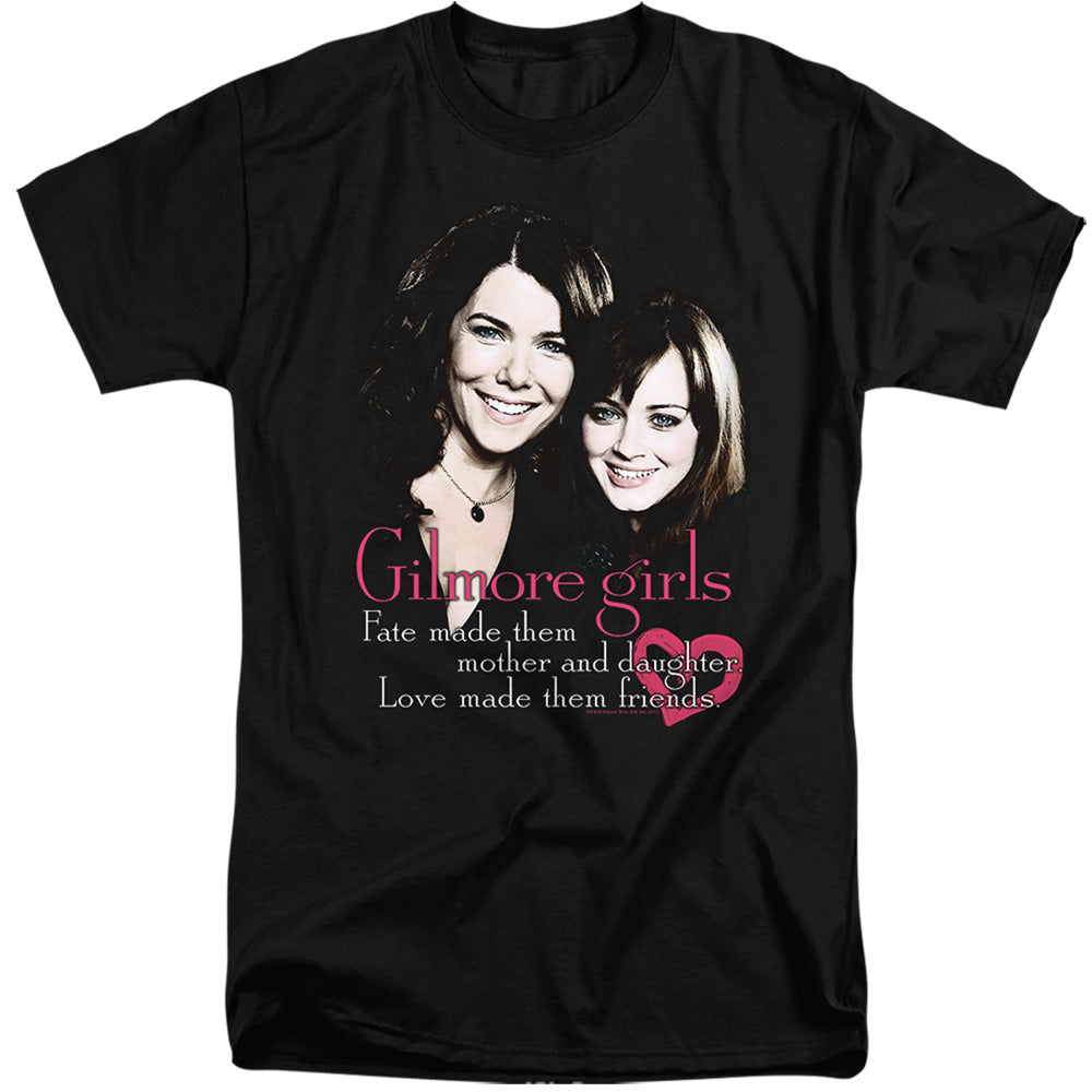 Gilmore Girls Title Mens Tall T Shirt Black Officially Licensed