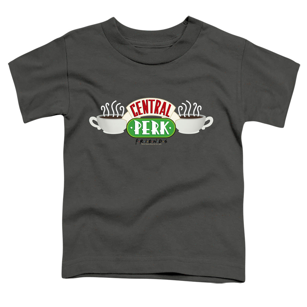 Friends Central Perk Logo Toddler Kids Youth T Shirt Charcoal