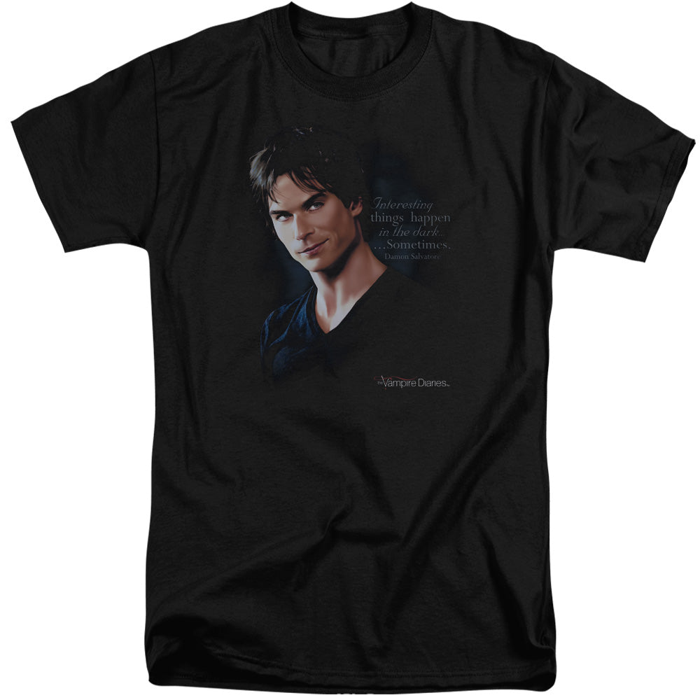 Vampire Diaries Sometimes Mens Tall T Shirt Black Officially Licensed