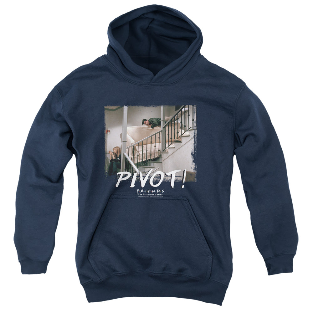Friends Pivot Kids Youth Hoodie Navy
