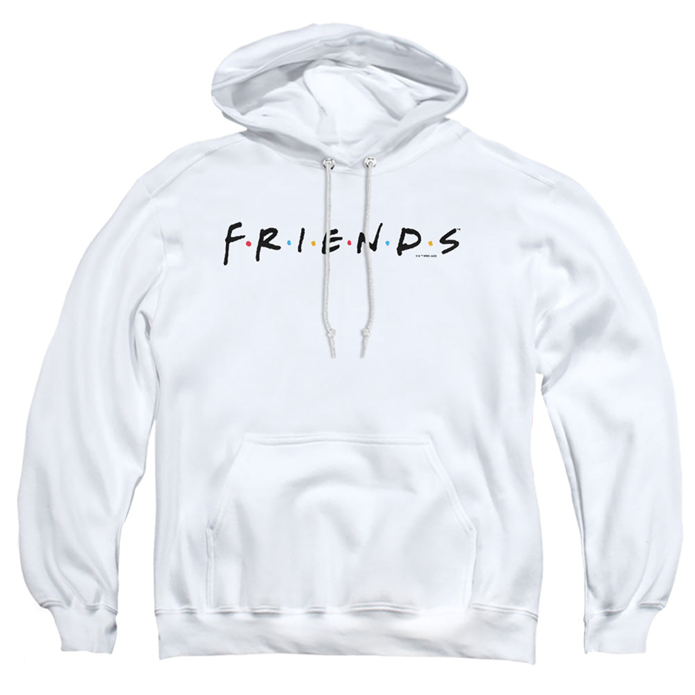 Friends Logo Mens Hoodie White