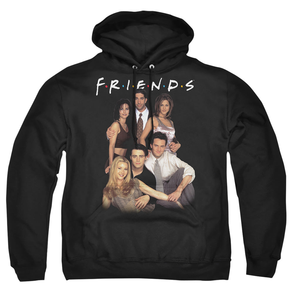 Friends Stand Together Mens Hoodie Black
