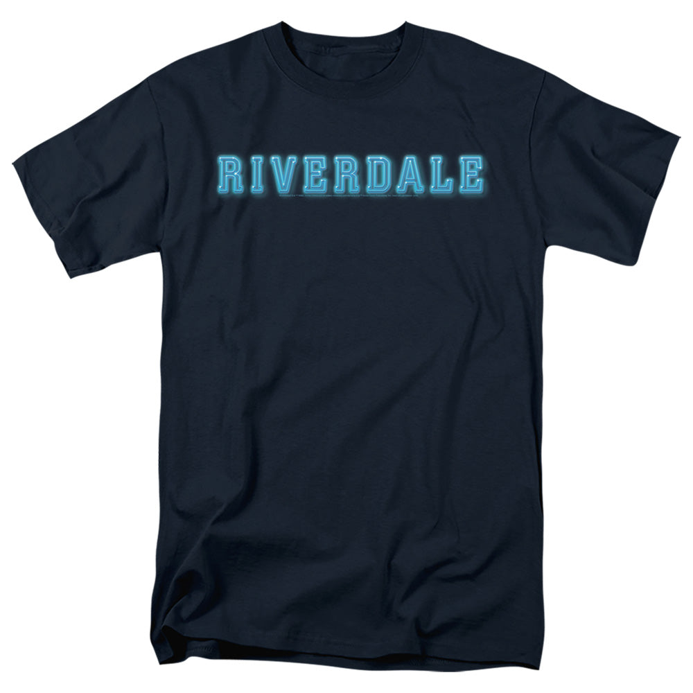 Riverdale Riverdale Logo Mens T Shirt Navy Officially Licensed