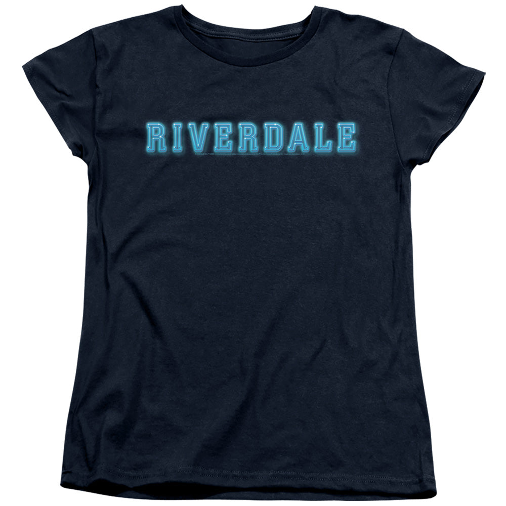 Riverdale Riverdale Logo Womens T Shirt Navy