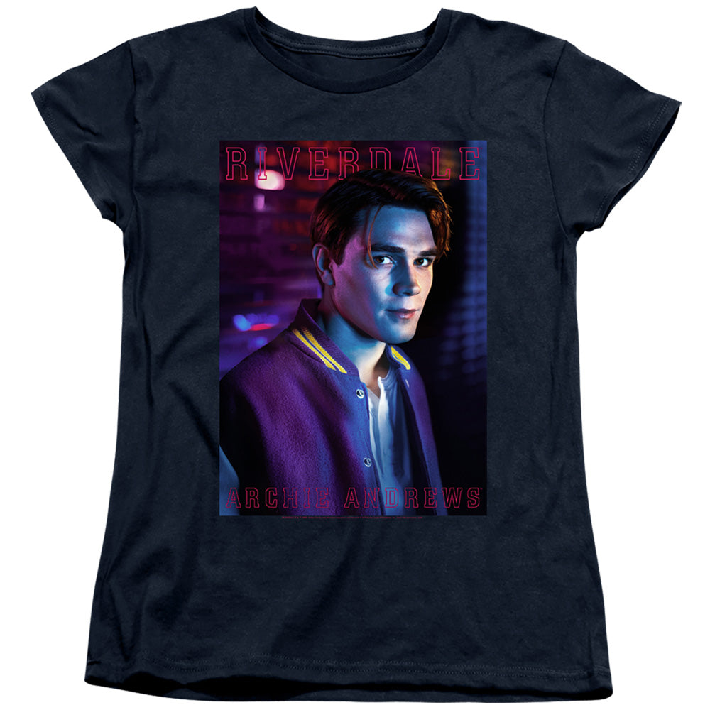 Riverdale Archie Andrews Womens T Shirt Navy