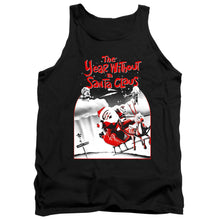 Load image into Gallery viewer, The Year Without A Santa Claus Santa Poster Mens Tank Top Shirt Black