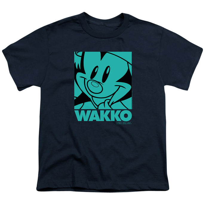 Animaniacs Pop Wakko Kids Youth T Shirt Navy Blue