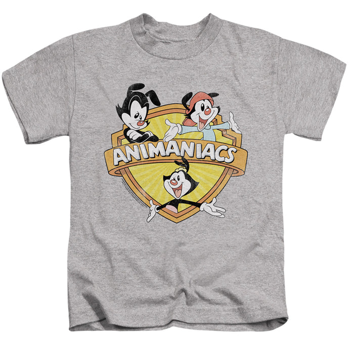 Animaniacs Shielded Animaniacs Juvenile Kids Youth T Shirt Athletic Heather