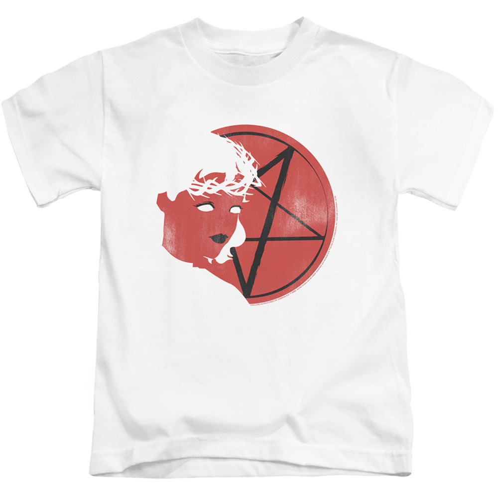 Chilling Adventures Of Sabrina Herald Sabrina Juvenile Kids Youth T Shirt White