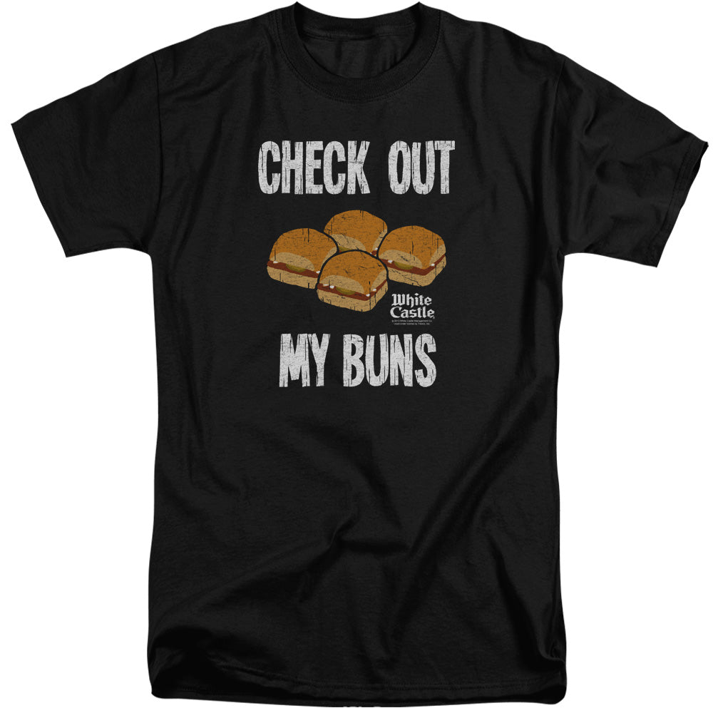 White Castle My Buns Mens Tall T Shirt Black Officially Licensed