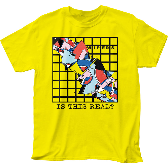 Wipers Is This Real? Mens T Shirt Yellow