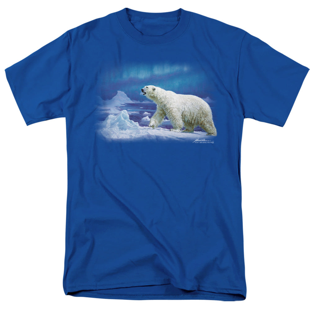 Wildlife Nomad Of The North Mens T Shirt Royal Blue Officially Licensed