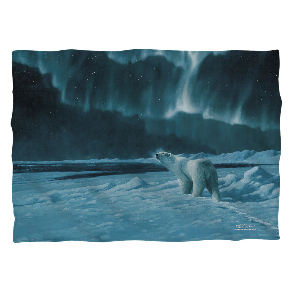 Wild Wings Polar Night Lights 2 Pillow Case Officially Licensed